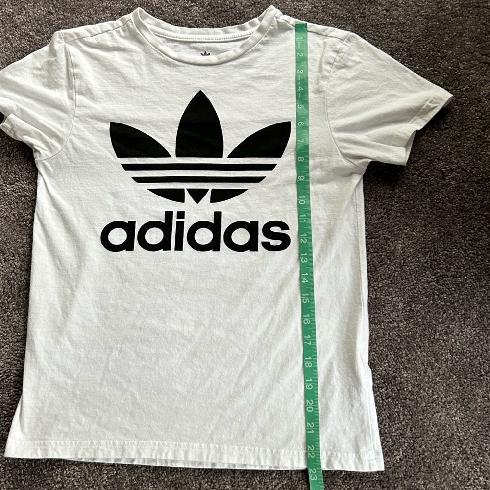 Boys Adidas Originals Adicolor Trefoil T-shirt - Picture 7 of 7